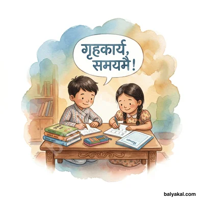गृहकार्य - Balyakal educational preview