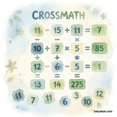 Crossmath generator - Balyakal educational preview